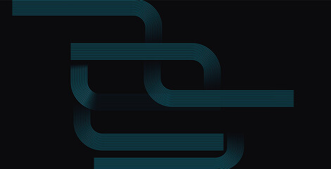 Blue abstract background with swirling light waves, a perfect vector design element