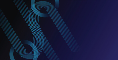 Blue abstract background with swirling light waves, a perfect vector design element