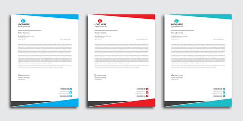 Professional Letterhead Designs