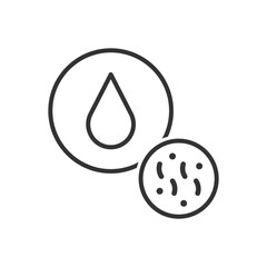 Water Bacteria Icon