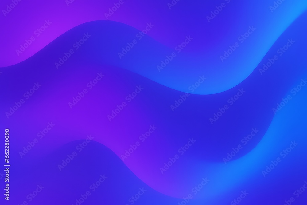 Poster simple abstract background in blended purple and blue tones soft gradient visual