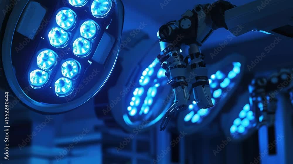 Poster a group of lights shining brightly in an indoor setting, suitable for use in interior design or arch