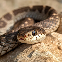 Obraz premium World Snake Day – Uncoil the Myths, Embrace the Truth