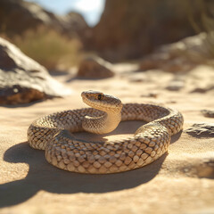 Obraz premium World Snake Day – Uncoil the Myths, Embrace the Truth