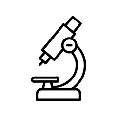 microscope vector illustration
