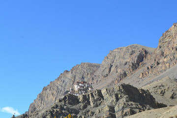 Fototapeta premium Spiti Valley – The Cold Desert of the Himalayas and Gateway to Timeless Tranquility 