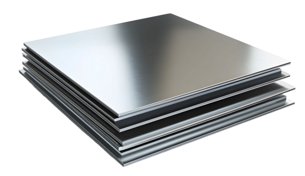 steel on transparent Background