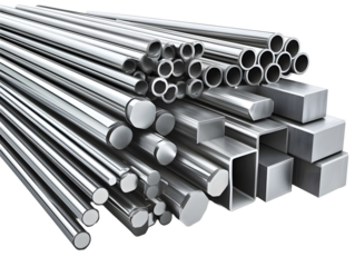 steel on transparent Background