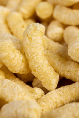 a large number of corn sticks for eating or making breakfast, close up
