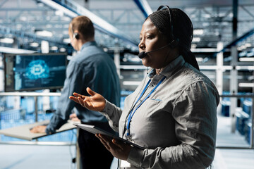 Team of data center experts delivering comprehensive user support and issue resolution using AI....