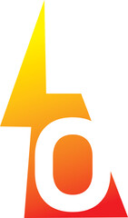 Power Energy Lightning O Logo