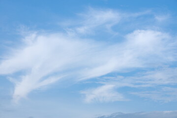 blue sky with clouds