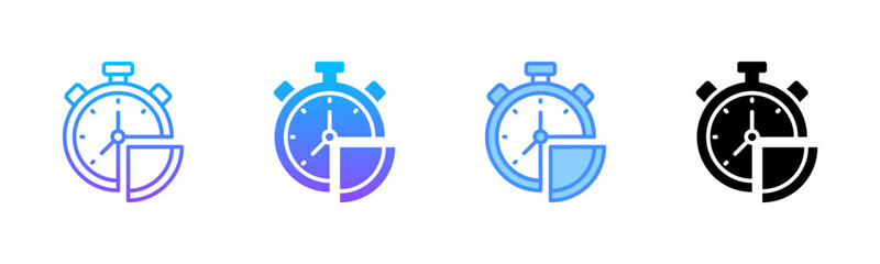 Part Time Multi Style Icon Set