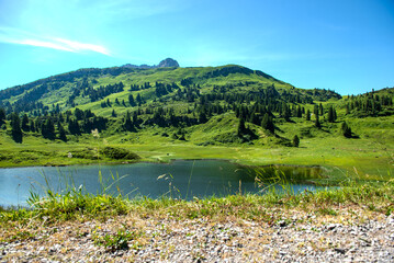 Kalbelesee, Hochtannbergpass, Vorarlberg, Österreich
