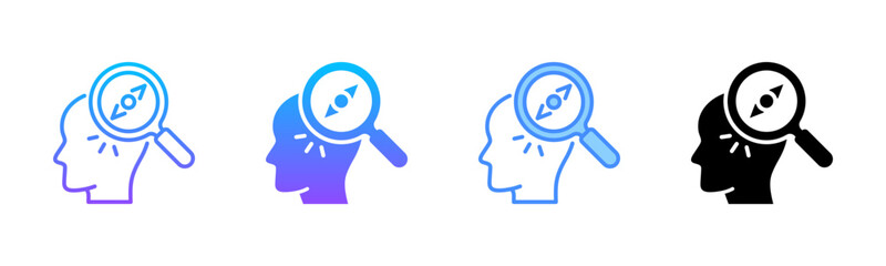 Active Listening Multi Style Icon Set