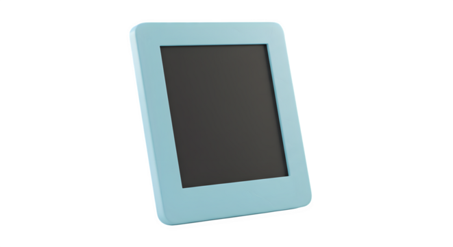 Modern Blue Digital Tablet