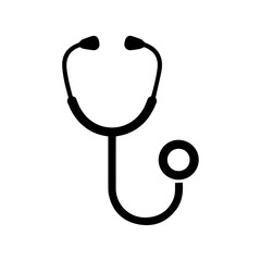 stethoscope isolated on white background