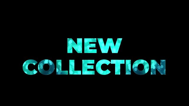 Introducing the Exquisite New Collection: Teal Sparkle Animation Text:
