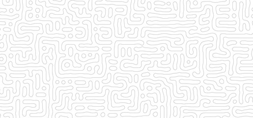 Turing pattern design in outline mode. Abstract background for your business