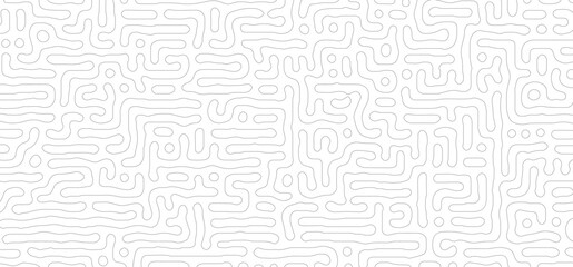 Turing pattern design in outline mode. Abstract background for your business