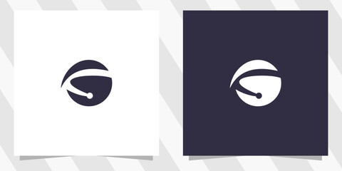 letter c logo design vector