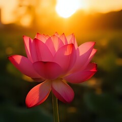 lotus flower in the garden
