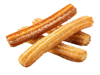 Churros png fried dough sticks png sugar coated snack png sweet cinnamon treat png crispy dessert png transparent background image