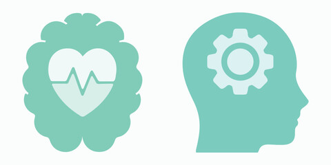 Mental health, brain, intelligence, gear, doctor, wellness, heart, healthy, psychotherapy, mental, brain, care. Thinking, positive, behavior, person, happy, head, assistance, disorder, relation