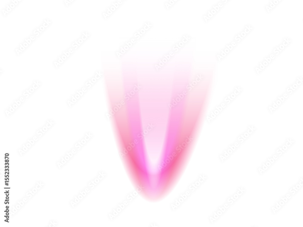 Aufkleber abstract pink and white gradient shape on a black background with a red gradient