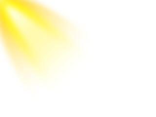 Abstract Yellow and White Light on a Red Background with Unique Shape and Design