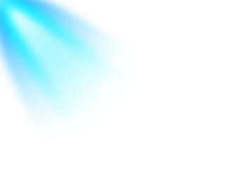 Abstract blue and turquoise gradient flowing shape with wavy lines against a dark blue background