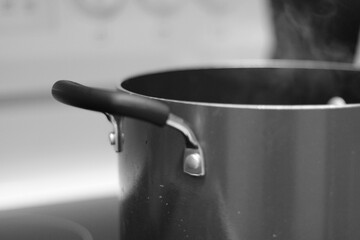 saucepan on the stove
