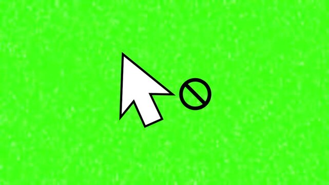 pointer animation on chroma key