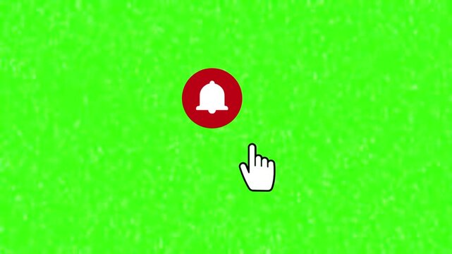 pointer animation on chroma key