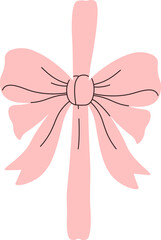 Elegant Bow with Ribbon