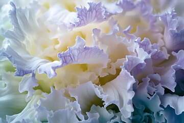 plein cadre sur un chou blanc