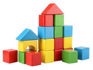 Colorful baby toy block set png educational infant blocks png stacking baby blocks png soft building blocks png toddler playset png transparent background image