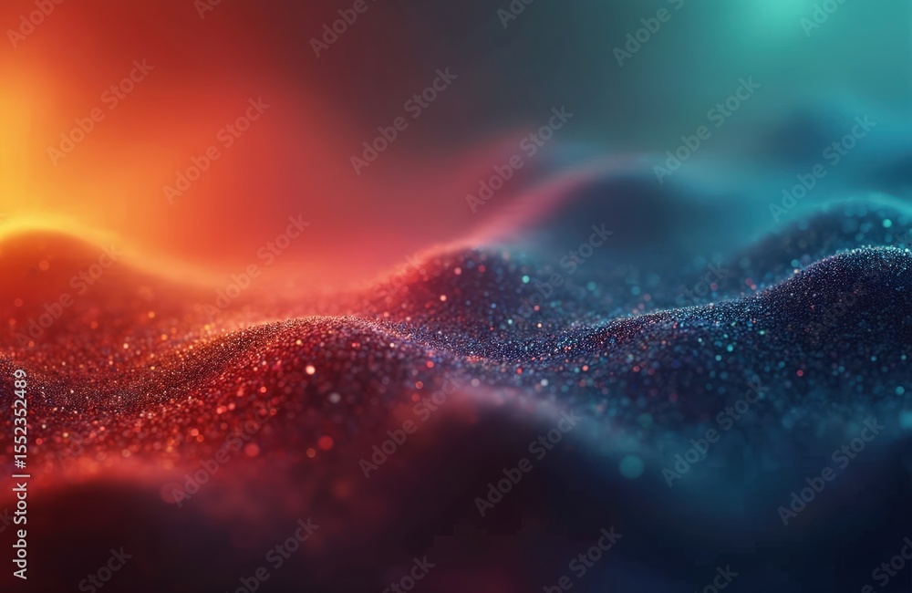 Poster abstract colorful gradient noise texture. multicolored grainy background with stylish liquid art, ne