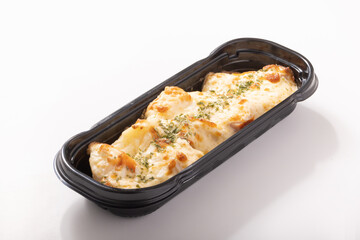 ベーコンとじゃがいも　焼きチーズ