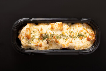 ベーコンとじゃがいも　焼きチーズ