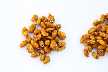 Caramelised peanuts with sesame, Candied peanuts
