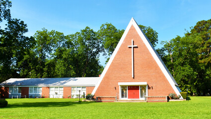 Presbyterian church in Riegelwood, North Carolina, USA