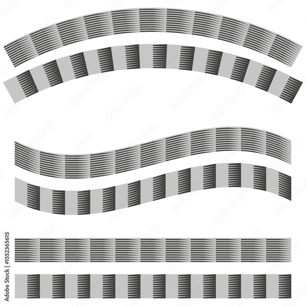 Poster wave icon pattern. gray curve design. smooth flow illustration. vector motion symbol.