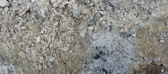 Rough Uneven Ground Texture with Small Stones and Debris