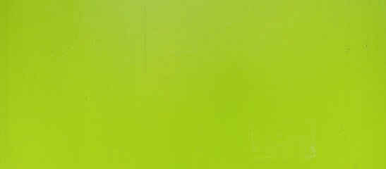 Vivid Lime Green Wall with Subtle Textural Variations