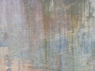 Weathered Faded Paint Strokes Abstract Grunge Background