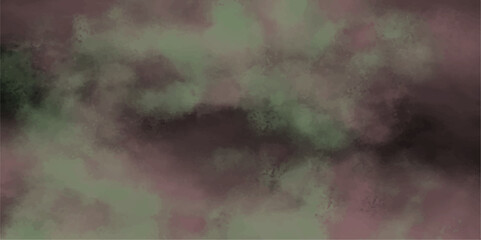 1692Fantasy light red, pink shades watercolor background. light pink and white colors background for design subtle color. Soft pink grunge background frame plane sky view with stars and sunset