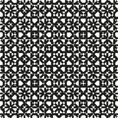 Obraz premium Geometric pattern ornament. Intertwined shapes texture. Abstract decorative background. Vector tessellation illustration.