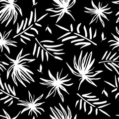 floral abstract minimalist pa...