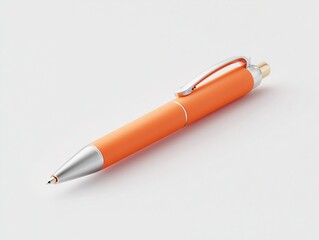 fountain pen on white background